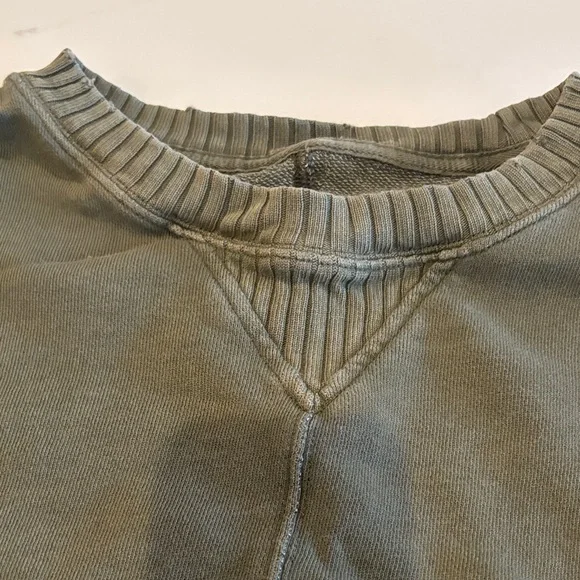 Aerie Sage Green Knit Sweater - Picture 3 of 7
